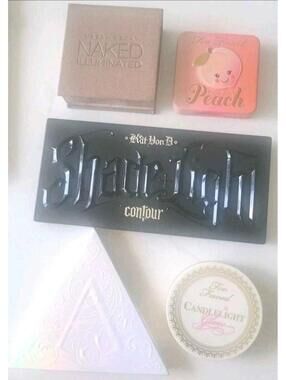 Sephora HighEnd Makeup Bundle Too Faced Urban Decay Kat Von 5 Full Size Palettes